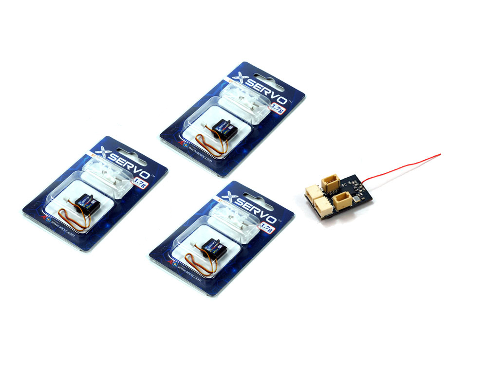 AEORC-3PCS-Micro-Servo-Analog-17g-Mit-RX14-Mini-4CH-Empfaumlnger-Integrierte-5A1S-Buumlrstenregler-f-1995806-1